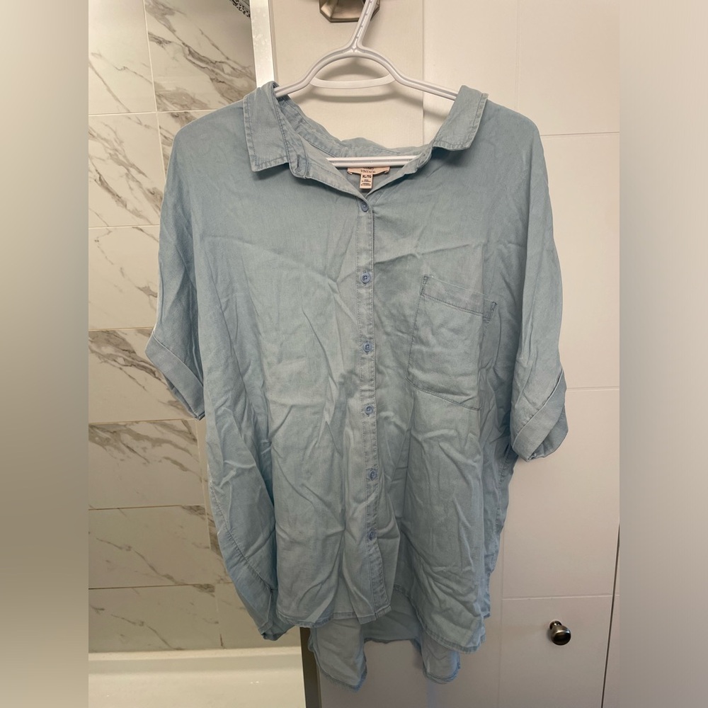 Comp Vintage Button Down Top XL
